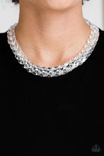 Load image into Gallery viewer, Put it on Ice White Necklace Paparazzi Accessories