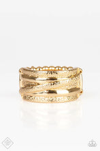 Load image into Gallery viewer, Rise and Shine Gold Ring Paparazzi Accessories