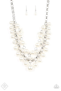 autopostr_pinterest_58290,pearls,short necklace,white,BALLROOM Service White Pearl Necklace