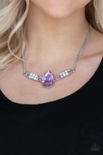 Load image into Gallery viewer, Way To Make An Entrance Purple Necklace Paparazzi Accessories