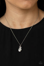 Load image into Gallery viewer, Diamonds for Days White Necklace Paparazzi Accessories