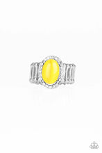 Load image into Gallery viewer, Laguna Luxury Yellow Moonstone Ring Paparazzi Accessories