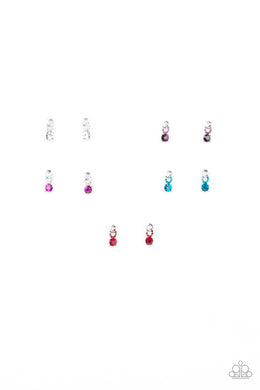 Rhinestone Starlet Shimmer Earring Paparazzi Accessories
