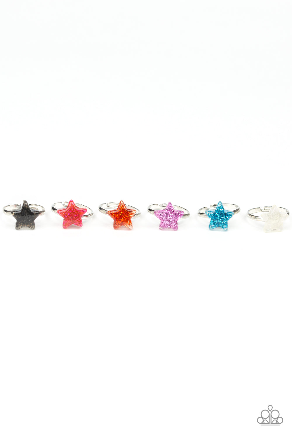 Glitter Star Starlet Shimmer Rings Paparazzi Accessories