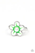 Load image into Gallery viewer, Flower Pearl Starlet Shimmer Rings Paparazzi Accessories