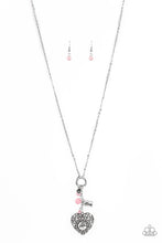Load image into Gallery viewer, Mom Hustle Pink Necklace Paparazzi Accessories