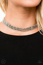 Load image into Gallery viewer, Full Reign White Choker Necklace Paparazzi Accessories
