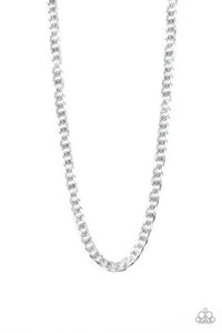long necklace,silver,The Game Chain-ger Silver Necklace