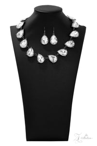 2019 Zi,gunmetal,short necklace,Mystique Zi Collection Necklace