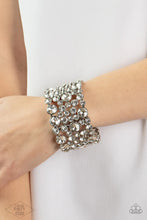 Load image into Gallery viewer, One Up Zi Collection Rhinestone Stretchy Bracelet Paparazzi Accessories