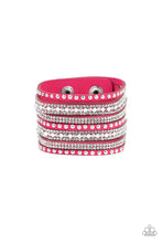 Load image into Gallery viewer, All Hairspray and Glitter Leather Wrap Bracelet Paparazzi Accessories