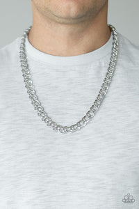 silver,Undefeated Silver Necklace