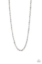 Load image into Gallery viewer, Instant Replay Silver Chain Necklace Paparazzi Accessories