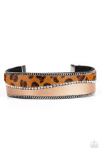 Load image into Gallery viewer, Flirtatiously Feline Brown Bracelet Paparazzi Accessories