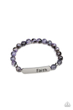 Load image into Gallery viewer, Faith In All Things Purple Bracelet Paparazzi Accessories