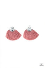 Load image into Gallery viewer, Make Some Plume Pink Earring Paparazzi Accessories
