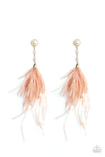 Load image into Gallery viewer, Vegas Vixen Gold Earring Paparazzi Accessories