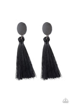 Load image into Gallery viewer, Va Va Plume Black Earring Paparazzi Accessories