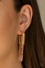 Load image into Gallery viewer, Haute Off The Press Multi Acrylic Earring Paparazzi Accessories