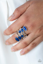 Load image into Gallery viewer, Wraparound Radiance Blue Cat&#39;s Eye Ring Paparazzi Accessories