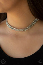 Load image into Gallery viewer, Empo-HER-ment White Choker Paparazzi Accessories