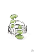 Load image into Gallery viewer, Wraparound Radiance Green Cat&#39;s Eye Ring Paparazzi Accessories