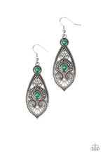 Load image into Gallery viewer, Sweetly Siren Green Earring Paparazzi Accessories