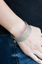 Load image into Gallery viewer, Stack Shack Silver Cuff Bracelet Paparazzi Accessories