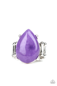 purple,stretchy,Mojave Minerals Purple Ring