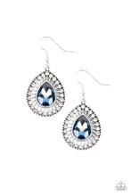 Load image into Gallery viewer, Limo Service Blue Earring Paparazzi Accessories