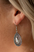 Load image into Gallery viewer, Limo Service Silver Earring Paparazzi Accessories