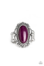 Load image into Gallery viewer, Malibu Majestic Purple Ring Paparazzi Accessories