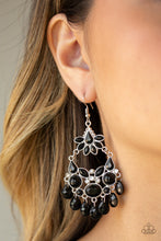 Load image into Gallery viewer, Garden Dream Black Earring Paparazzi Accessories