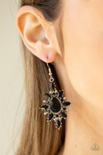 Load image into Gallery viewer, Glamorously Colorful Black Earring Paparazzi Accessories