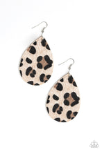 Load image into Gallery viewer, Ra-Ra Roar Brown Earring Paparazzi Accessories