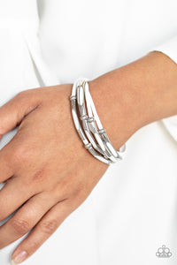 magnetic,white,Modern Magnetism White Urban Bracelet