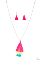 Load image into Gallery viewer, Triple The Tassel Multi Necklace Paparazzi Accessories