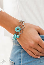 Load image into Gallery viewer, Absolutely Artisan Blue Bracelet Paparazzi Accessories