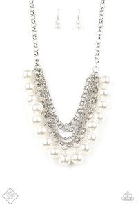 Pearls,White,One-Way Wall Street Pearl Necklace