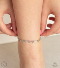 Load image into Gallery viewer, Sand Shark Silver Anklet Paparazzi Accessories