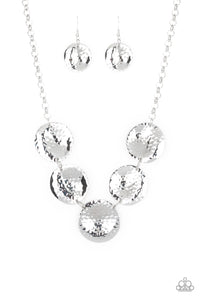short necklace,silver,First Impressions - Silver Necklace