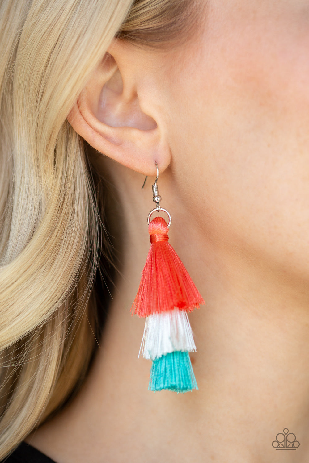 Hold On To Your Tassel Orange Fringe Earring Paparazzi Accessories