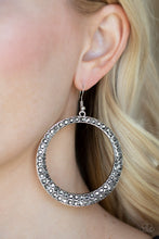 Load image into Gallery viewer, So Demanding Silver Earring Paparazzi Accessories