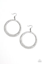 Load image into Gallery viewer, So Demanding White Earrings Paparazzi Accessories