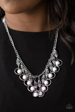 Load image into Gallery viewer, Cool Cascade White Necklace Paparazzi Accessories