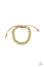 Load image into Gallery viewer, Rulebreaker Brass Bracelet Paparazzi Accessories
