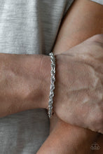 Load image into Gallery viewer, Last Lap Silver Bracelet Paparazzi Accessories