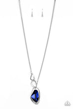 Load image into Gallery viewer, Optical Opulence Blue Necklace Paparazzi Accessories