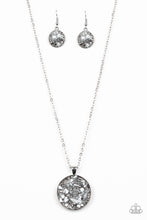 Load image into Gallery viewer, Glam Crush Monday Silver Necklace Paparazzi Accessories