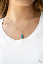 Load image into Gallery viewer, Timeless Trinket Blue Necklace Paparazzi Accessories